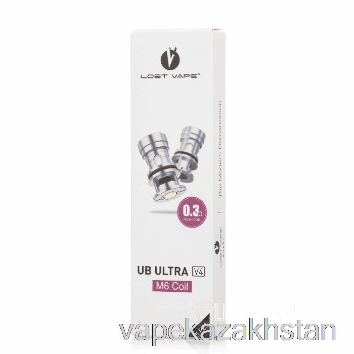 Vape Kazakhstan Lost Vape Ultra Boost Replacement Coils [V4] 0.3ohm M6 Coils